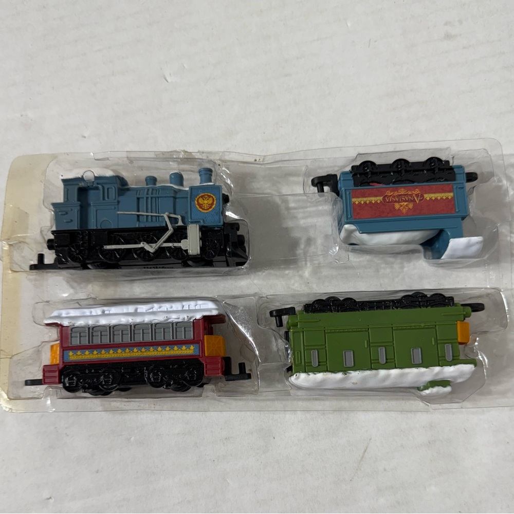 1997 Vintage Anastasia Train Set 20th Century Fox Presentation Toy Trains Only